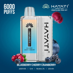 Hayati Infinity 6000 комплекта шушулки - 82P0145 Hayati Flavour List боровинка череша червена боровинка
