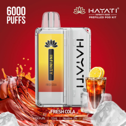 Hayati Infinity 6000 комплекта шушулки - 82P0149 Hayati Vapes Wholesale прясна кола