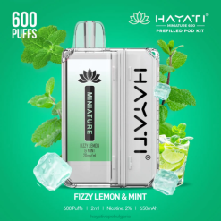 Hayati Miniature 600 комплекта шушулки - 82P033 Hayati Vape Bulgaria газиран лимон и мента