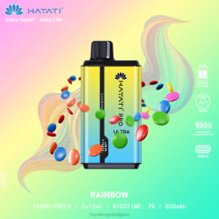 Hayati Pro Ultra за еднократна употреба 15000 впръсквания - 82P0209 Hayati Vapes Wholesale дъга