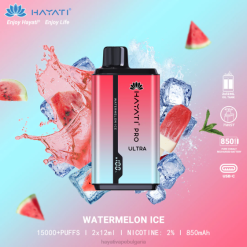 Hayati Pro Ultra за еднократна употреба 15000 впръсквания - 82P0214 Hayati Vape Liquid лед от диня
