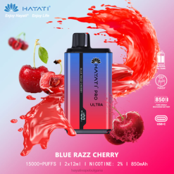Hayati Pro Ultra за еднократна употреба 15000 впръсквания - 82P0193 Hayati Vape Bulgaria синя череша