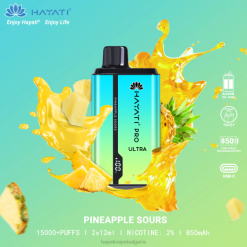 Hayati Pro Ultra за еднократна употреба 15000 впръсквания - 82P0223 Hayati Vape Bulgaria киселини от ананас