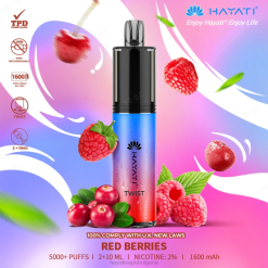 Hayati Twist разполагаем - 82P079 Hayati Vapes Wholesale червени горски плодове